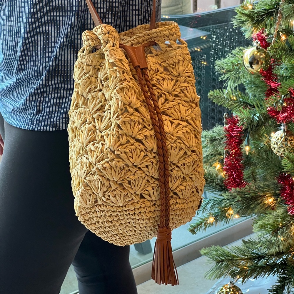 Billabong straw crossbody bag - Wake Up Bag